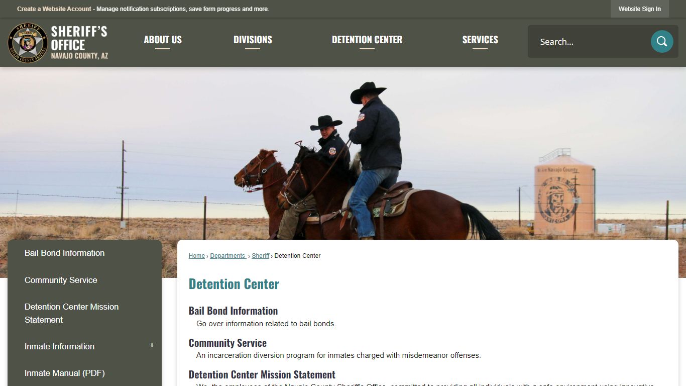 Detention Center | Navajo County, AZ