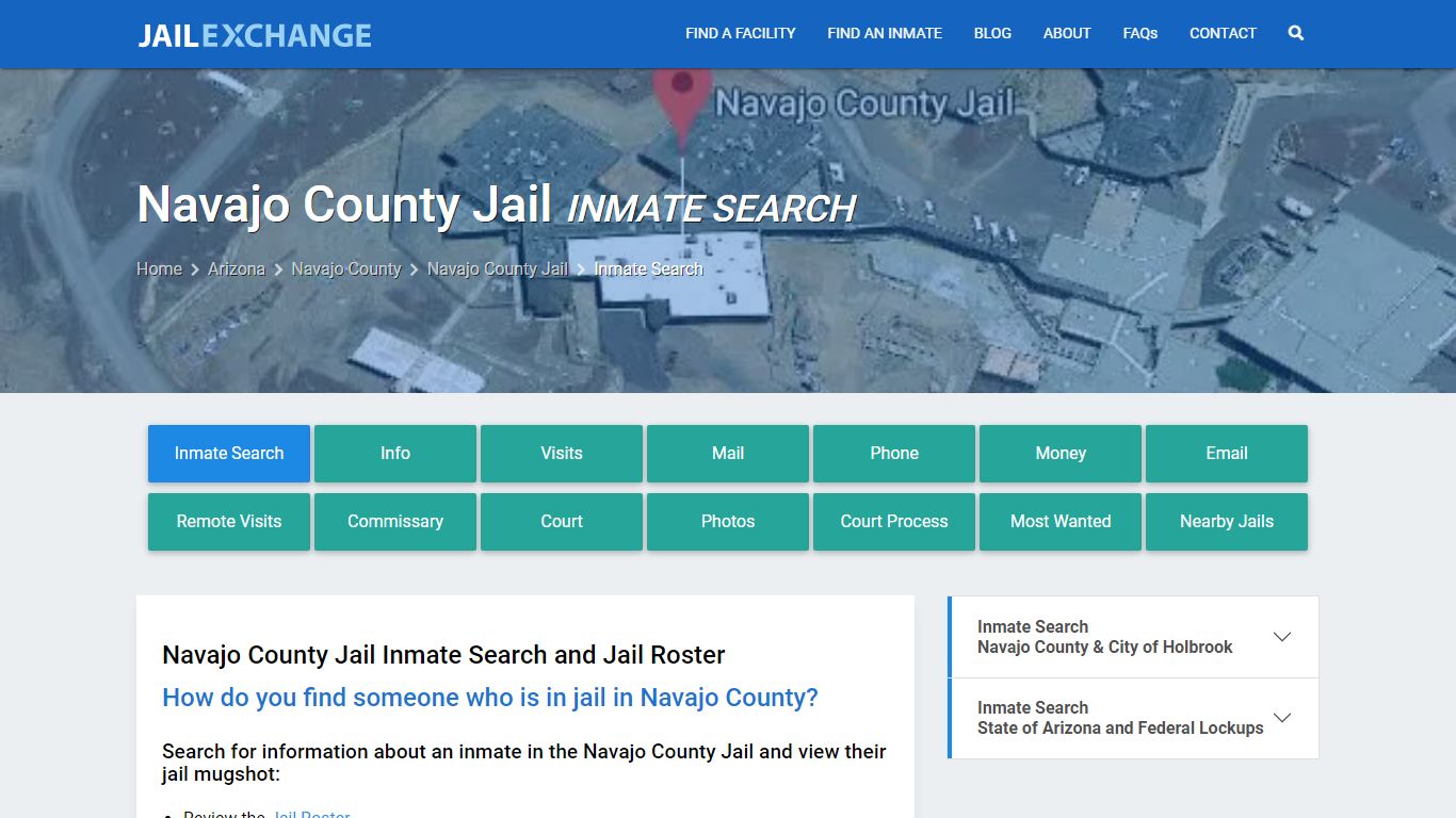Inmate Search: Roster & Mugshots - Navajo County Jail, AZ